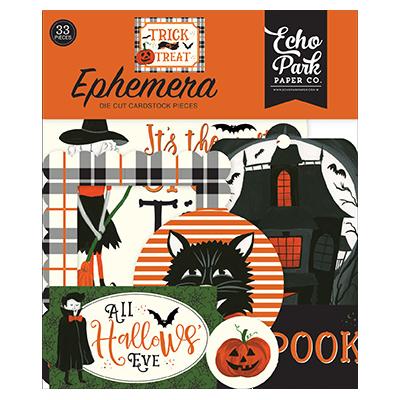 Echo Park Trick or Treat Die Cuts - Ephemera